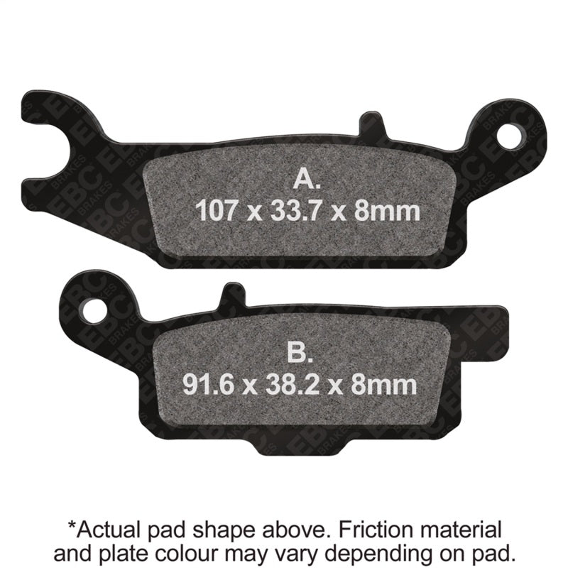 Load image into Gallery viewer, Ebc Powersports FA444X EBC FA-SFA-X Brake Pads
