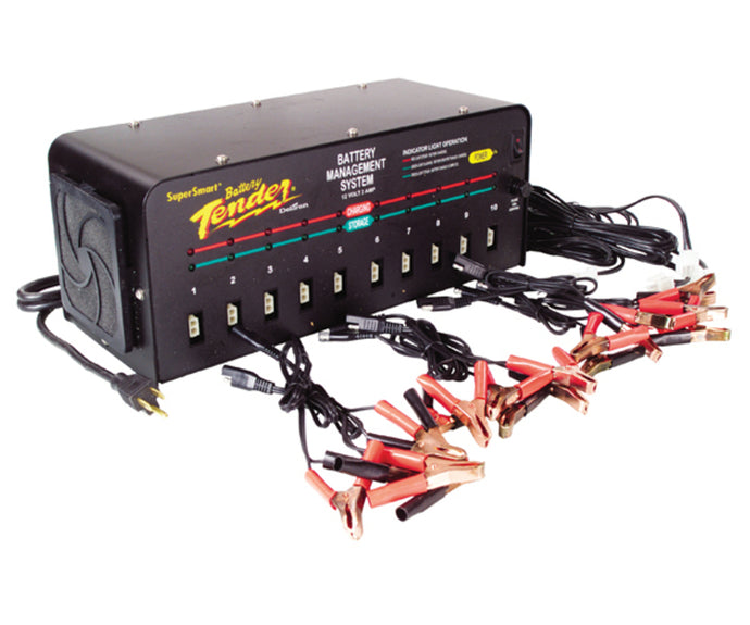 Battery Tender 021-0134-DL-WH 10 Bank Battery Tender - 12V