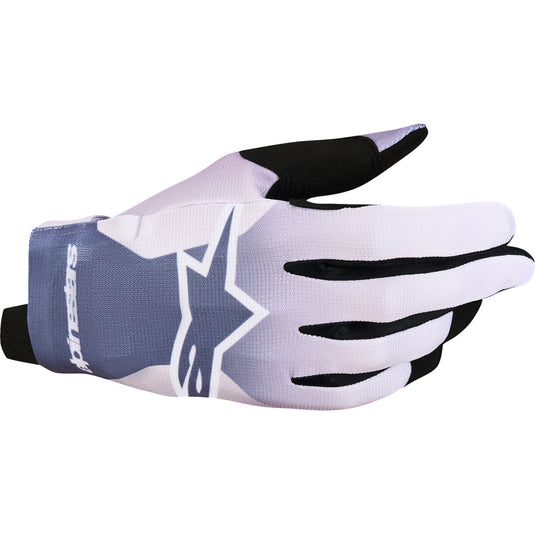Alpinestars Radar Gloves (Small, Ash Gray/Light Lilac/White/Black)