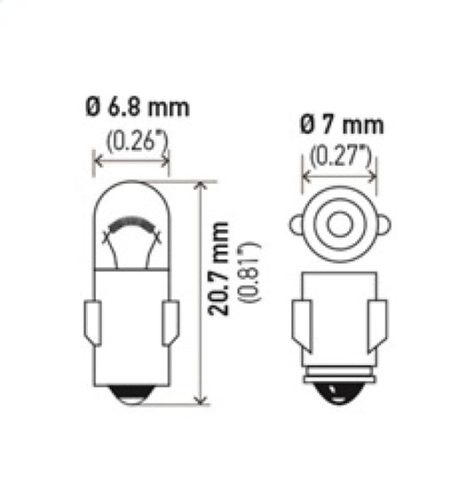 Hella 3898 HELLA Halogen Bulb