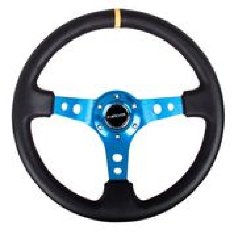 Load image into Gallery viewer, Nrg RST-006BL-Y NRG Steering Wheels - Reinforc
