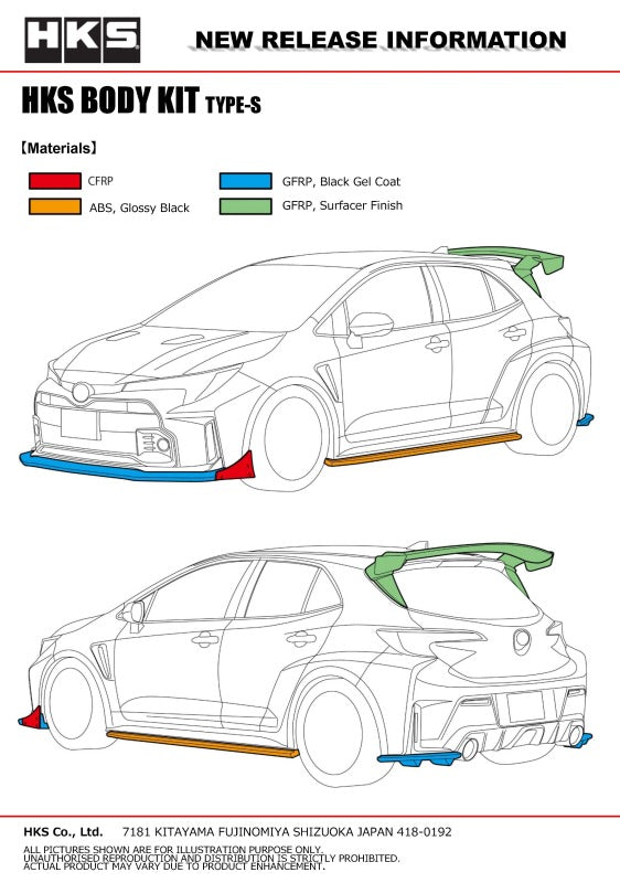 Load image into Gallery viewer, Hks 53004-AT031 HKS Premium Body Kits
