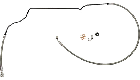 Magnum SSC1134-00 XR Stainless Extreme Response Front DOT Lower Brake Line