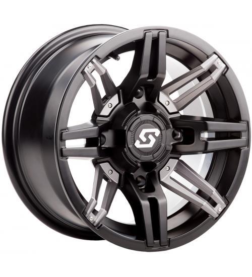 Sedona A83B-GY-47056-43S Rukus Wheel - 14x7 - 4+3 Offset - 4/156 12mm Tapered Lug