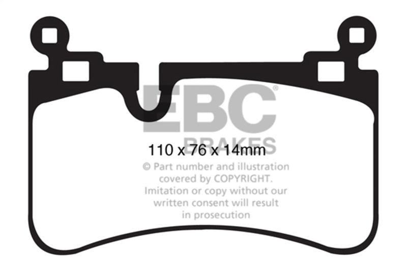 Load image into Gallery viewer, Ebc DP31839C EBC Redstuff Brake Pad Sets

