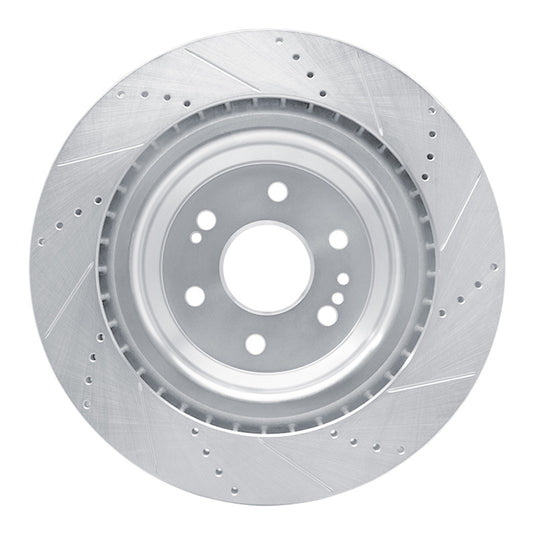 R1 Concepts 631-47079L RNC Brake Rotor - Drill & Slot