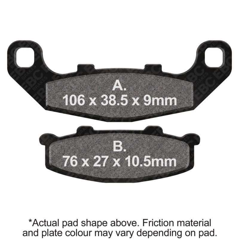 Load image into Gallery viewer, Ebc Powersports FA141 EBC FA-SFA-X Brake Pads
