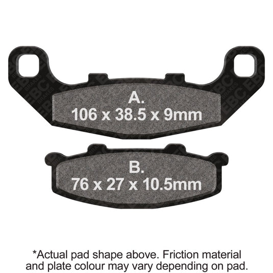 Ebc Powersports FA141 EBC FA-SFA-X Brake Pads