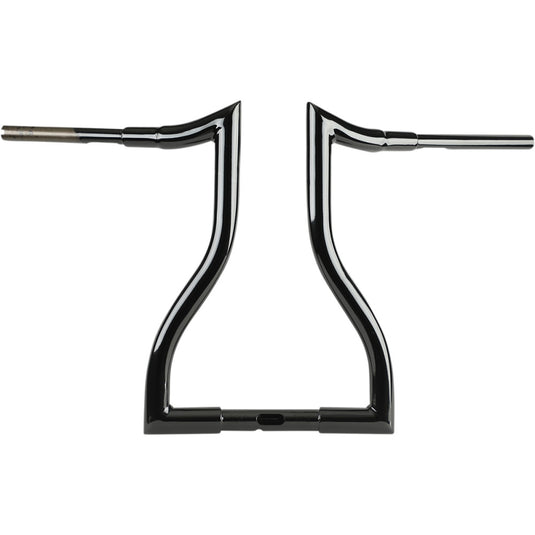 La Choppers LA-7316-16B 1-1/2in. Hammerhead Handlebar - Gloss Black