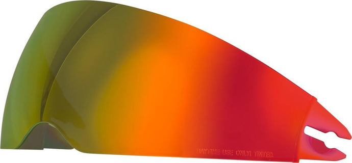 Fly Racing Sunshield for Sentinel Helmets - Red Mirror