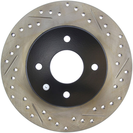 Stoptech 127.42021L ST Slot & Drill Brake Rotors