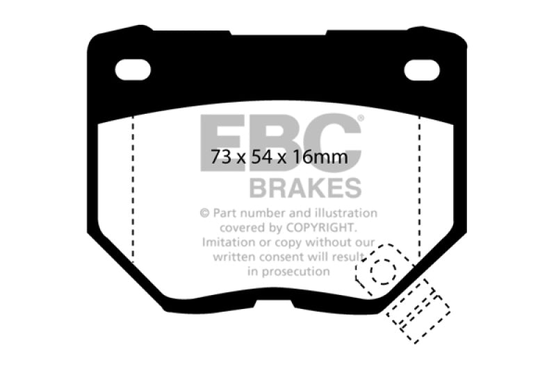 Load image into Gallery viewer, Ebc DP3826C EBC Redstuff Brake Pad Sets
