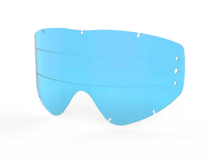 Eks Brand Zip Off System Lens - Blue Tinted