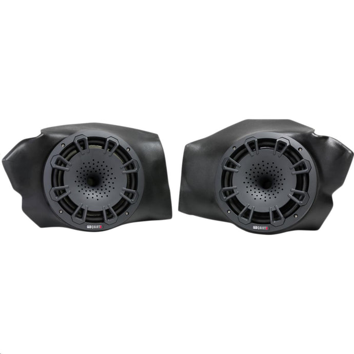 Mb Quart MBQR-POD-2 Dash Speaker Pod System with Two 8in. Speakers and One Amplifier