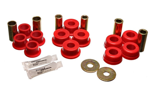 Energy Suspension 8.3111R ES Cntrl Arm Bushings - Red