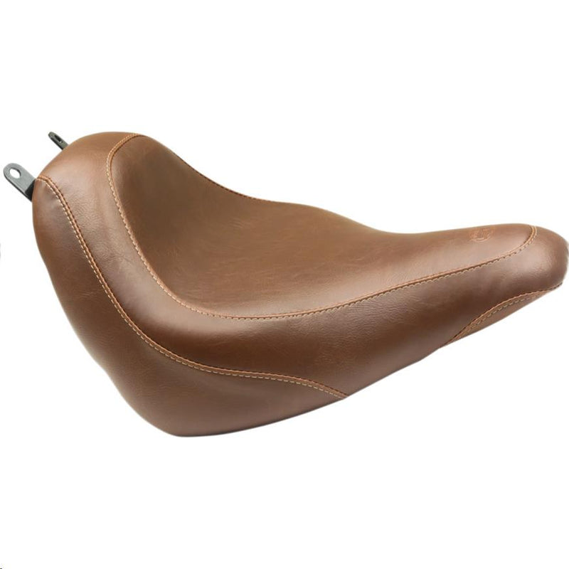 Mustang 83002 Wide Tripper Solo Seat - Vintage - Brown