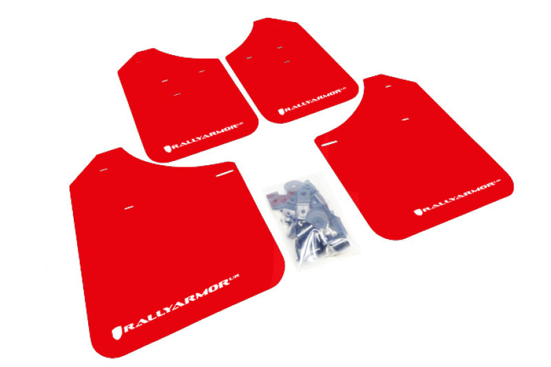 Load image into Gallery viewer, Rally Armor MF1-UR-RD/WH RAL UR Red Flap/Wht Logo
