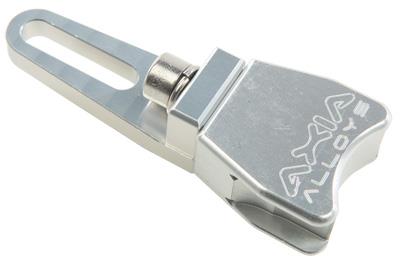 Axia Alloys MODEXLED8-C LED Light Bar Mount - 3/4in. Extended for End Mount 8mm Slot - Silver