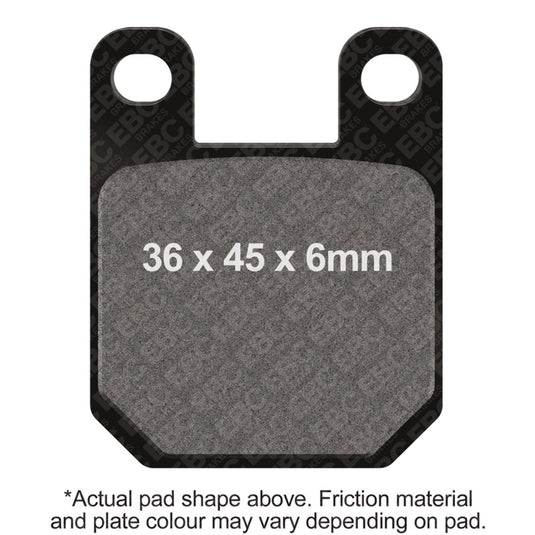 Ebc Powersports FA115HH EBC HH Sintered Brake Pads