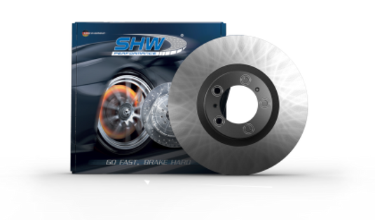 Shw Performance PFR39526 SHW Smooth Monobloc Rotors