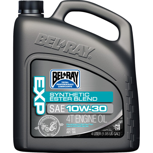 Bel-Ray 300894150185 EXP Synthetic Ester Blend 4T Engine Oil - 10W-30 - 4L.