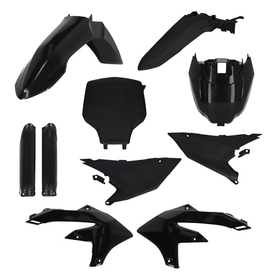 Acerbis 2988230001 Full Plastic Kit - Black