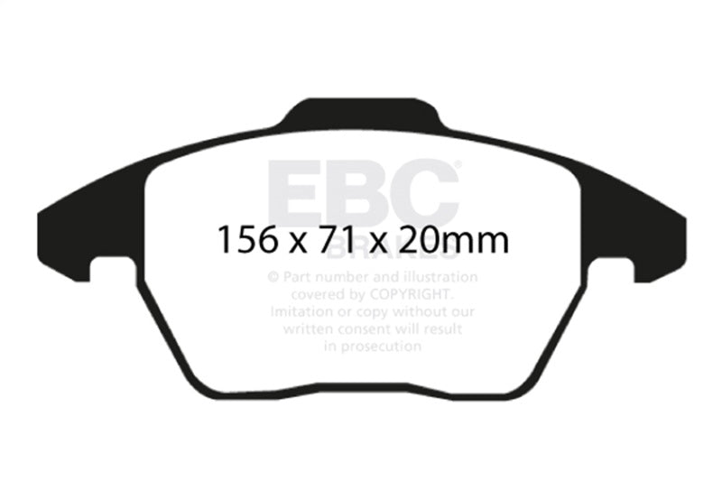 Load image into Gallery viewer, Ebc DP21517 EBC Greenstuff Brake Pad Sets
