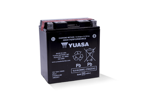 Yuasa Battery YUAM6220C YSA Maintenance Free Battery
