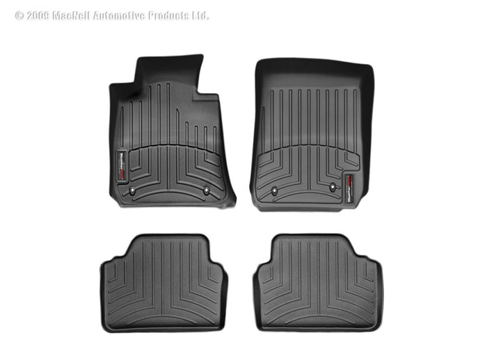 Weathertech 441581-441462 WT FloorLiner - Rear - Blk