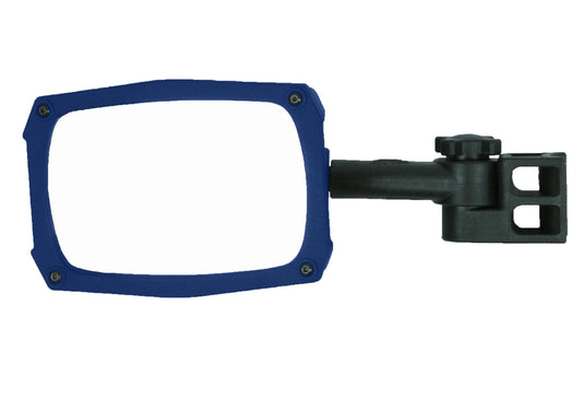 Atv-Tek UTV-BLUE Clearview Side Mirror - Blue Frame