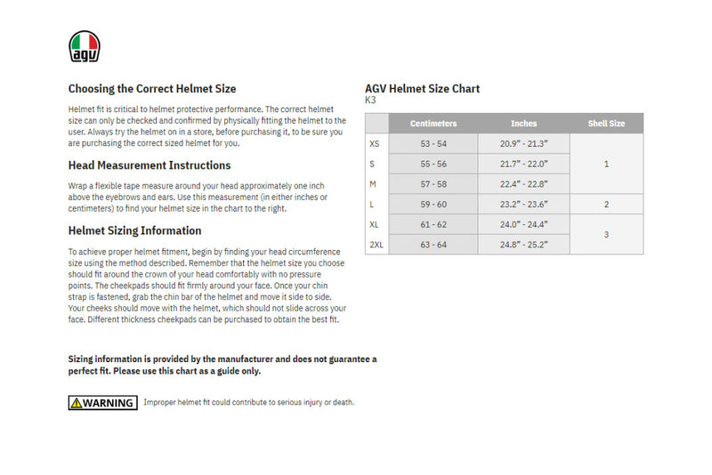 Load image into Gallery viewer, AGV K3 Mono Solid Helmet
