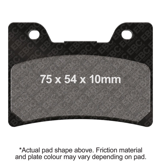Ebc Powersports FA160HH EBC HH Sintered Brake Pads