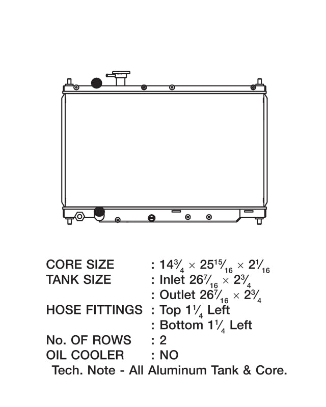 Load image into Gallery viewer, Csf 7009 CSF Radiators - Aluminum
