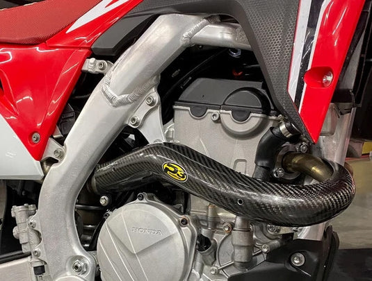 P3 205059 Carbon Fiber Header Heat Shield