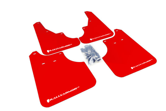 Rally Armor MF11-UR-RD/WH RAL UR Red Flap/Wht Logo