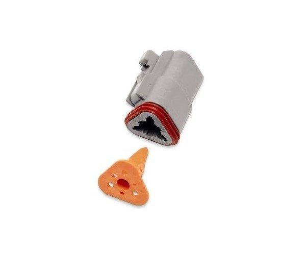 Namz DP-3G Deutsch Plug - 3-Socket - Gray