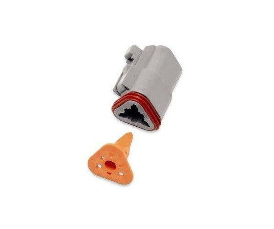 Namz DP-3G Deutsch Plug - 3-Socket - Gray