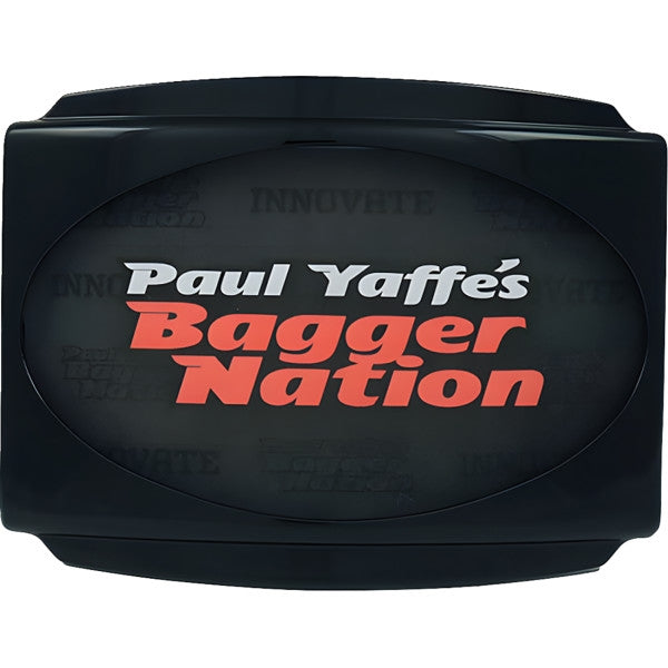Paul Yaffe Originals PYO:USLP3-B-23L CVO Universal Stealth III License Plate Frame - Gloss Black
