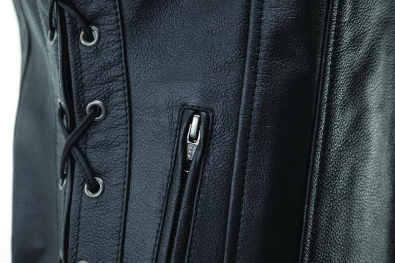 Load image into Gallery viewer, Kuryakyn 094444 KUR Sapphire Leather Vests
