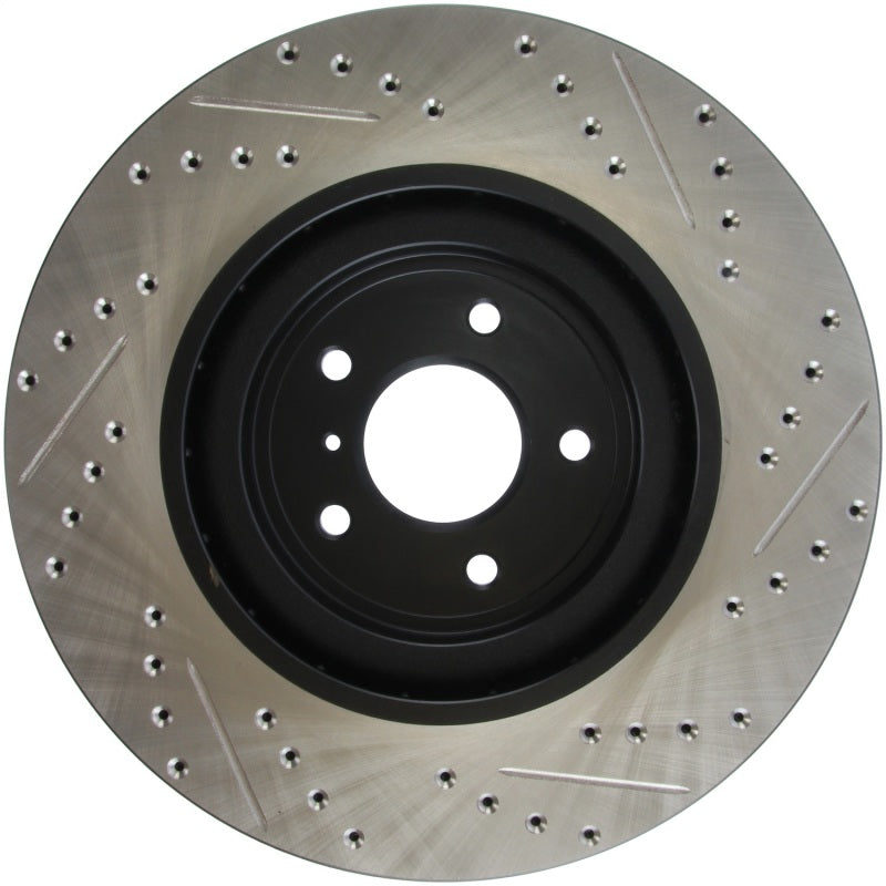 Load image into Gallery viewer, Stoptech 127.42100R ST Slot &amp; Drill Brake Rotors
