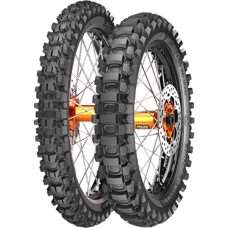 Metzeler 2763100 MC360 Midhard Rear Tire - 100/100-18