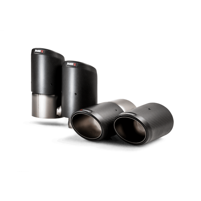 Akrapovic TP-CT/53 AKR Tail Pipe Set - Carbon
