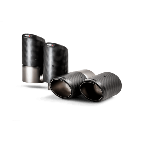 Akrapovic TP-CT/53 AKR Tail Pipe Set - Carbon