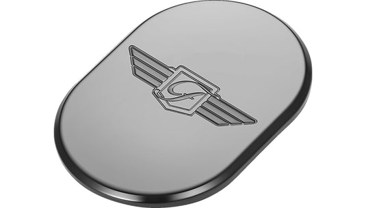 Figurati Designs FD-01-AC-BLK-RT Antenna Cover - Black with Figurati Design logo