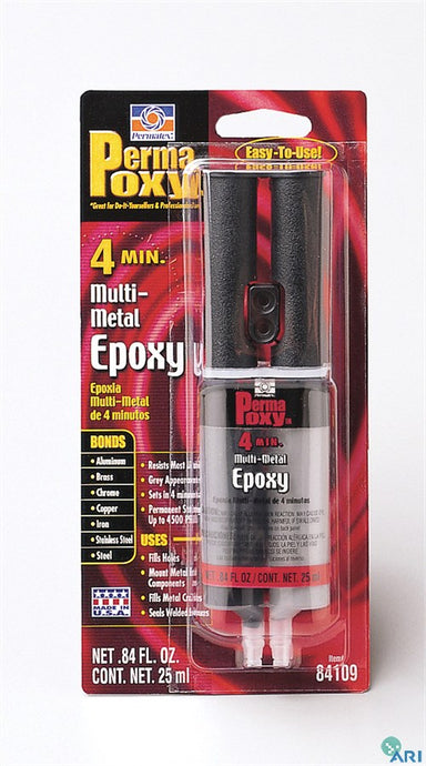Permatex 84109 Permapoxy 4 Minute Multi-Metal Epoxy - 0.84 fl. oz.