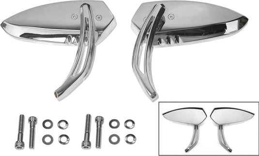 Harddrive 272001 Strike Mirror - Chrome