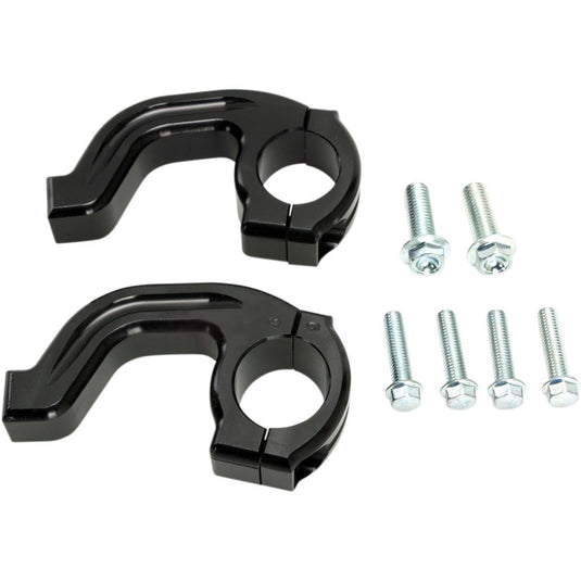 Moose Racing 50-260B Inner Mount Clamp for Contour Handguard - Black