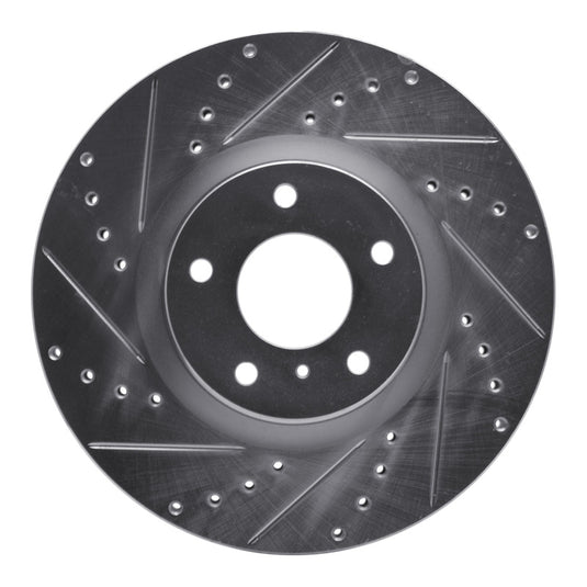 R1 Concepts 631-67052L RNC Brake Rotor - Drill & Slot