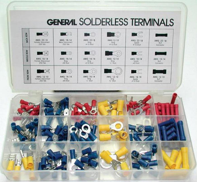 Spi-Sport Part 01-653 Insulated Terminal Assortment - 175 Pieces