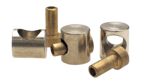 Motion Pro Tools & Cables 01-0002 Cable Fittings - Barrel Nipple 3/8in. for 2mm Wire